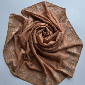 chiffon stone work hijabs