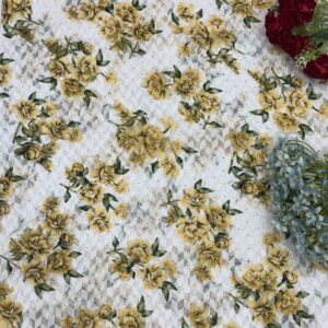 chiffon kaju katli fabric with all over stone work and pallu frill work hijabs