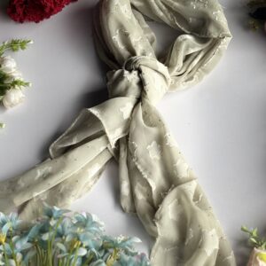 chiffon all over stone work