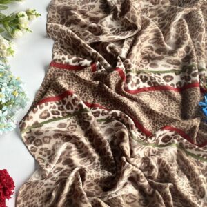 big size cotton tiger prints