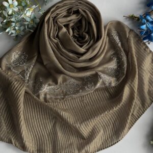 fancy stone work hijabs