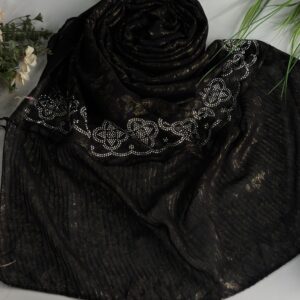 New fancy stone work hijabs