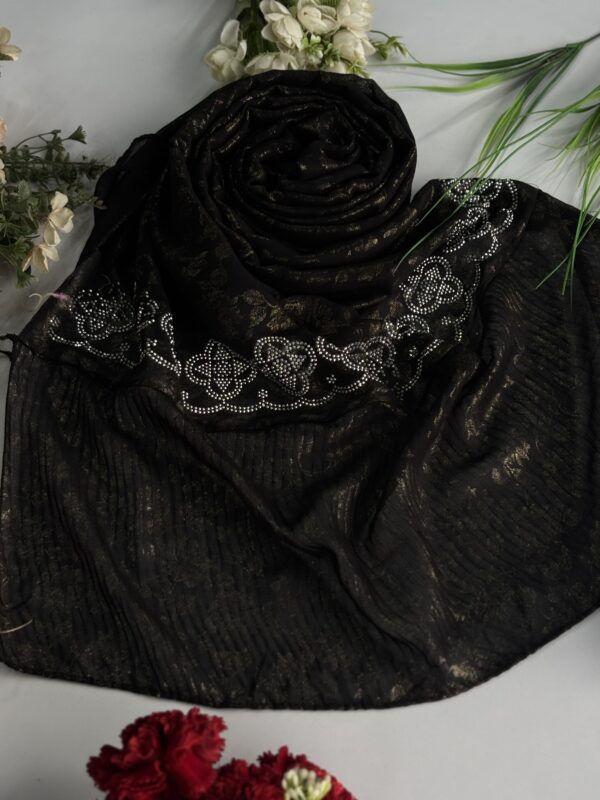 New fancy stone work hijabs