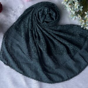 chiffon all over stone work