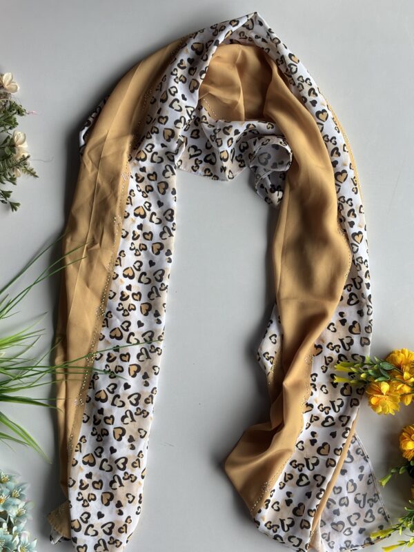 fancy stone work hijabs