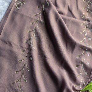 New chiffon heavy all over stone work hijabs