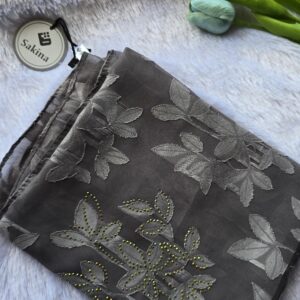 heavy chiffon all over stone work