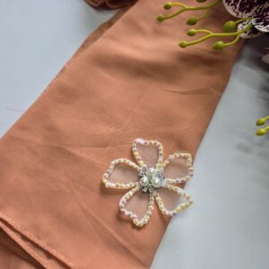 chiffon fancy brochure hijabs