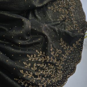 fancy stone work hijabs