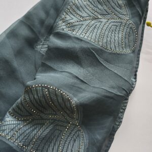 fancy stone work hijabs